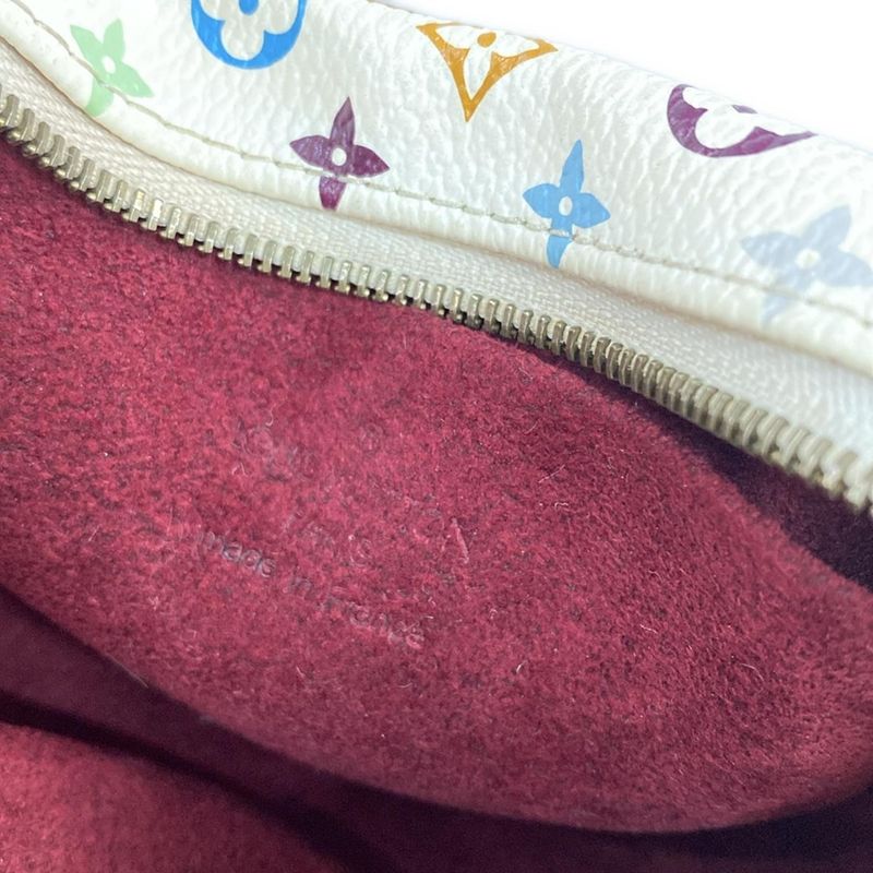 Louis Vuitton Pouch Monogram Multicolor Trousse Wapiti M58033 Bronze Leather