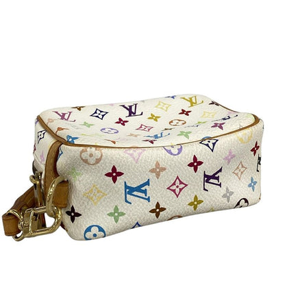 Louis Vuitton Pouch Monogram Multicolor Trousse Wapiti M58033 Bronze Leather