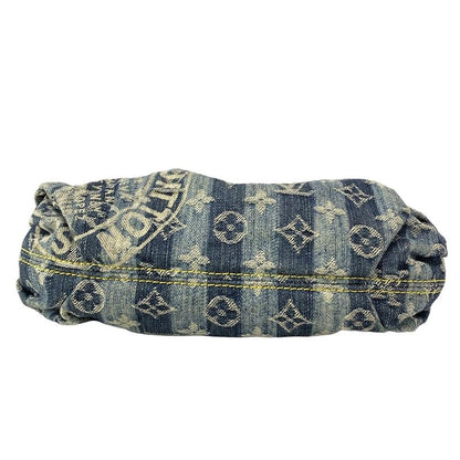 Louis Vuitton Shoulder Bag Monogram Denim Mini Pleated Rayet M95333 Cruise Blue