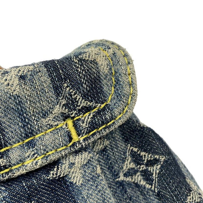 Louis Vuitton Shoulder Bag Monogram Denim Mini Pleated Rayet M95333 Cruise Blue