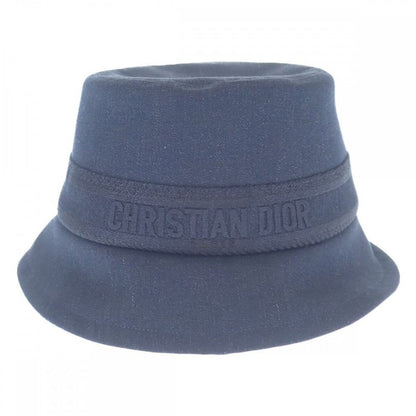 Christian DIOR Denim Bob Hat Bucket 58 12ddn923a133 Hat Cotton Polyester Navy