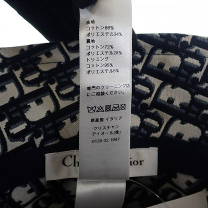 Christian DIOR Denim Bob Hat Bucket 58 12ddn923a133 Hat Cotton Polyester Navy