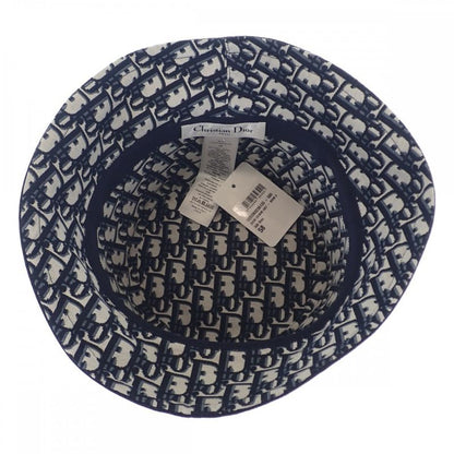 Christian DIOR Denim Bob Hat Bucket 58 12ddn923a133 Hat Cotton Polyester Navy