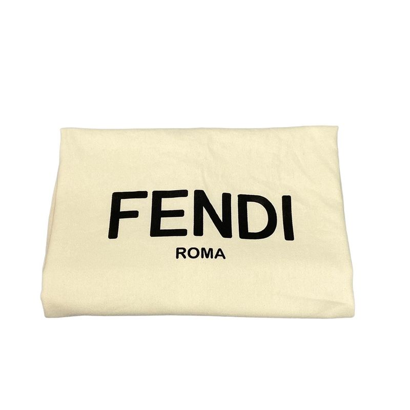 Fendi Tote Bag Basket Medium 8bh389 Pink Basket Bag Leather