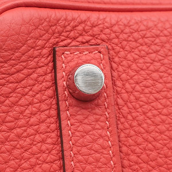 Hermes Handbag Birkin 30 Togo Rose Jaipur Silver Hardware Pink Engraved R