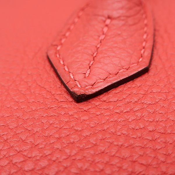 Hermes Handbag Birkin 30 Togo Rose Jaipur Silver Hardware Pink Engraved R