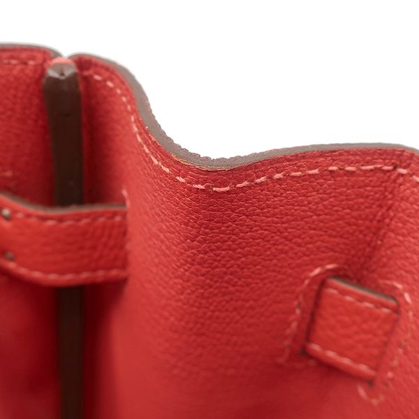 Hermes Handbag Birkin 30 Togo Rose Jaipur Silver Hardware Pink Engraved R