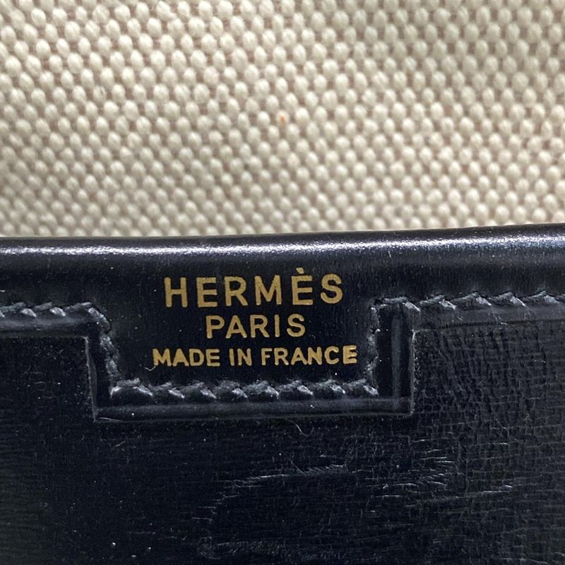 Hermes Clutch Bag Black