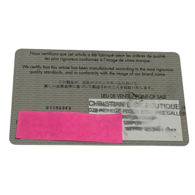 Dior/christian Dior Handbag Street Chic/trotter Beige And Dark Brown Mini