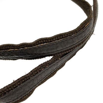 Dior/christian Dior Handbag Street Chic/trotter Beige And Dark Brown Mini