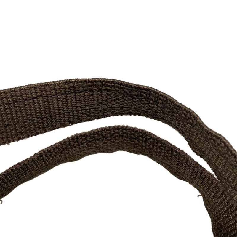 Dior/christian Dior Handbag Street Chic/trotter Beige And Dark Brown Mini