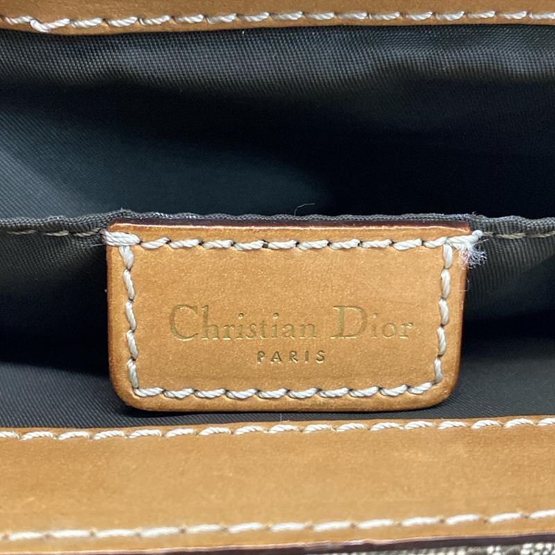 Dior/christian Dior Shoulder Bag Street Chic/trotter Beige And Light Brown