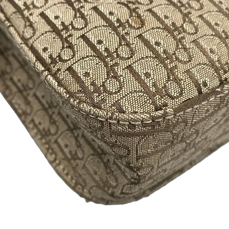 Dior/christian Dior Shoulder Bag Street Chic/trotter Beige And Light Brown