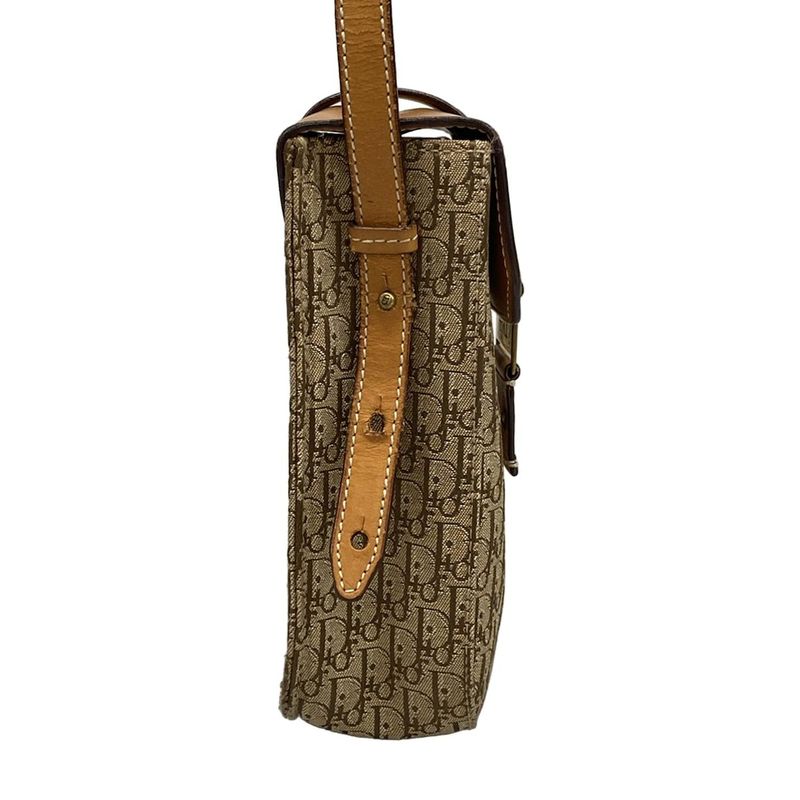 Dior/christian Dior Shoulder Bag Street Chic/trotter Beige And Light Brown