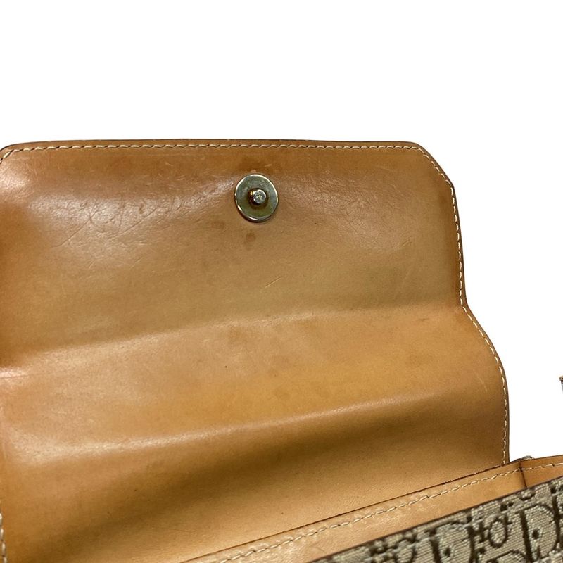 Dior/christian Dior Shoulder Bag Street Chic/trotter Beige And Light Brown