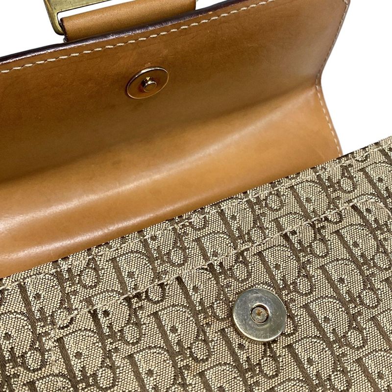 Dior/christian Dior Shoulder Bag Street Chic/trotter Beige And Light Brown