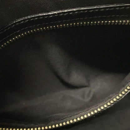 Gucci Handbag Bamboo/gg Pattern 137378 Black Studded