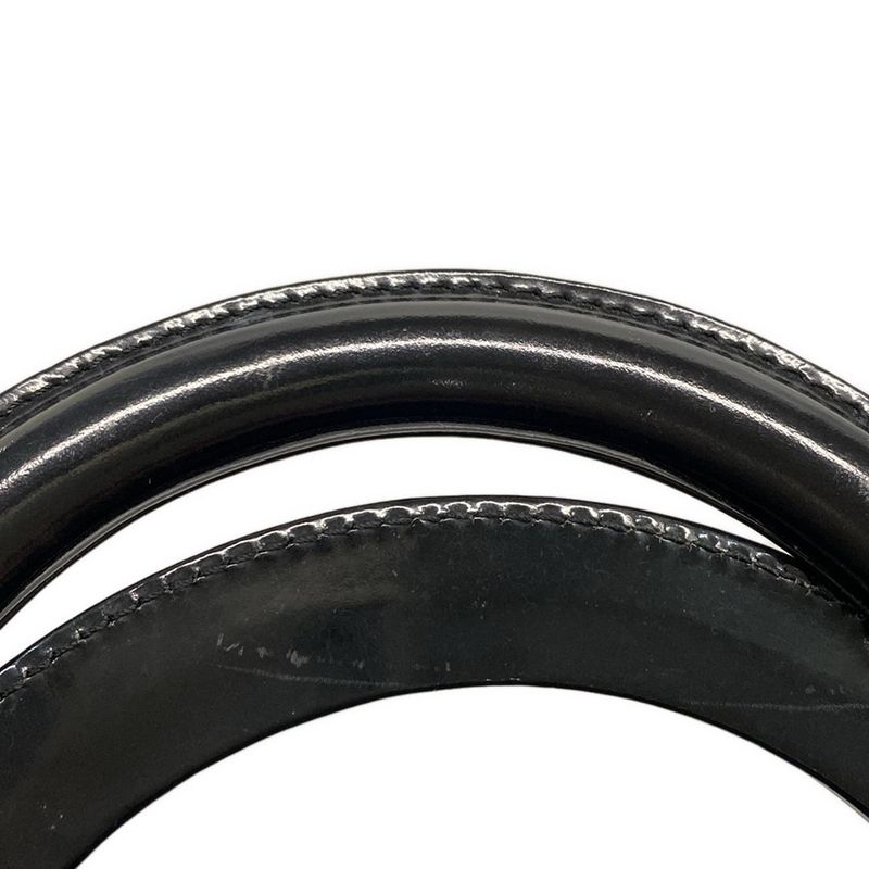 Dior/christian Dior Handbag Lady Dior Large Bag Black Silver Hardware Leather