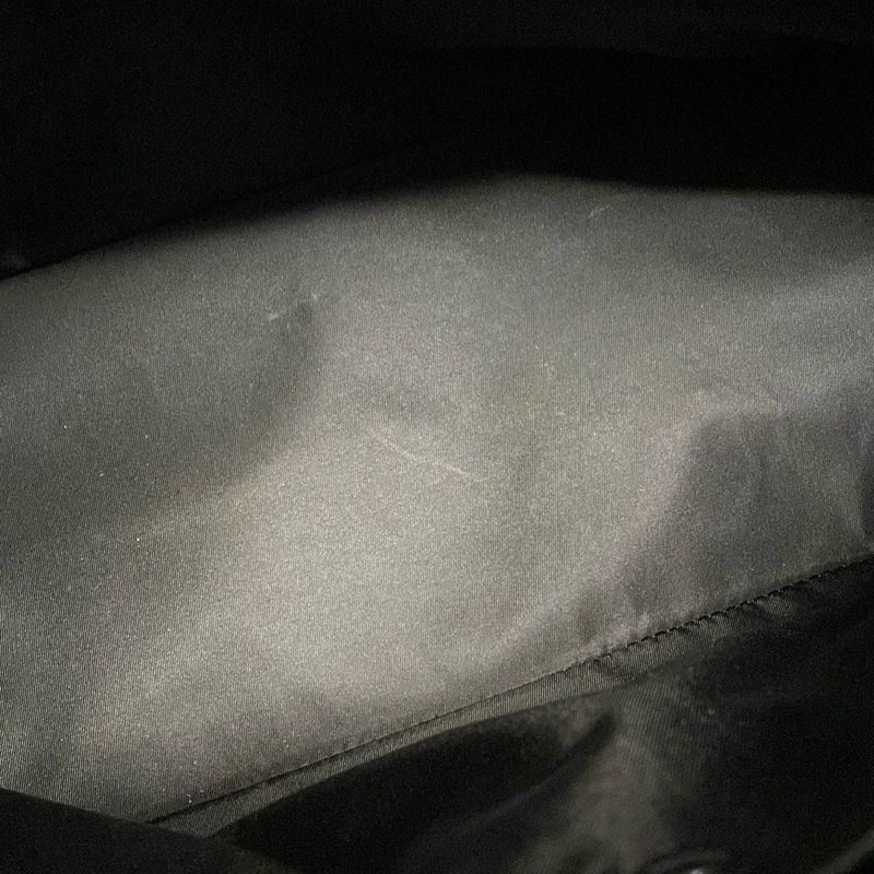 Dior/christian Dior Handbag Street Chic/trotter Dark Brown Leather