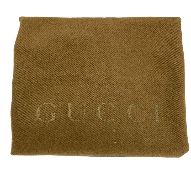 Gucci Tote Bag Sookie/gg Pattern 211944 Blue Ivory And Brown Leather