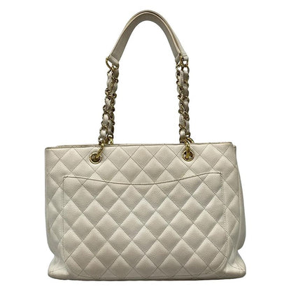 Chanel Tote Bag Revival Chain Tote A20995 White Chain Shoulder/gold Hardware