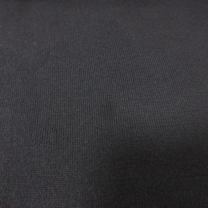 Good Fendi Striped Waist Gathering Short Sleeve Knit Flare Dress Size 42 Black