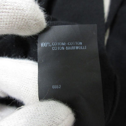 Good Fendi Striped Waist Gathering Short Sleeve Knit Flare Dress Size 42 Black