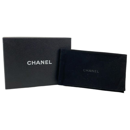 Chanel Wallet Matelasse A33814 Black Chain Wallet W/silver Hardware Lambskin