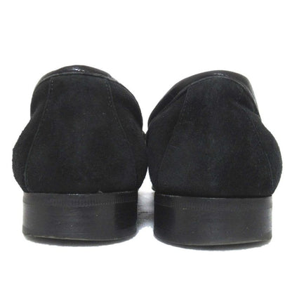 Gucci Vintage Suede Leather Horsebit Loafers 4.5B Approx 21.5cm (8.46in) Black