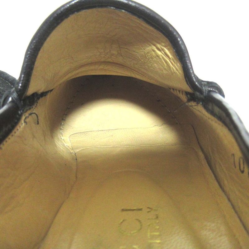 Gucci Vintage Suede Leather Horsebit Loafers 4.5B Approx 21.5cm (8.46in) Black