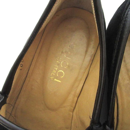 Gucci Vintage Suede Leather Horsebit Loafers 4.5B Approx 21.5cm (8.46in) Black