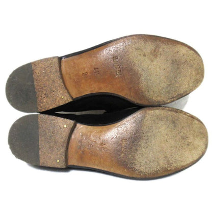 Gucci Vintage Suede Leather Horsebit Loafers 4.5B Approx 21.5cm (8.46in) Black