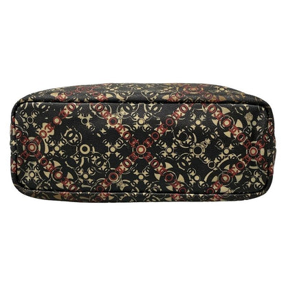 Chanel Tote Bag Cocos Travel Black×red×ivory Leather