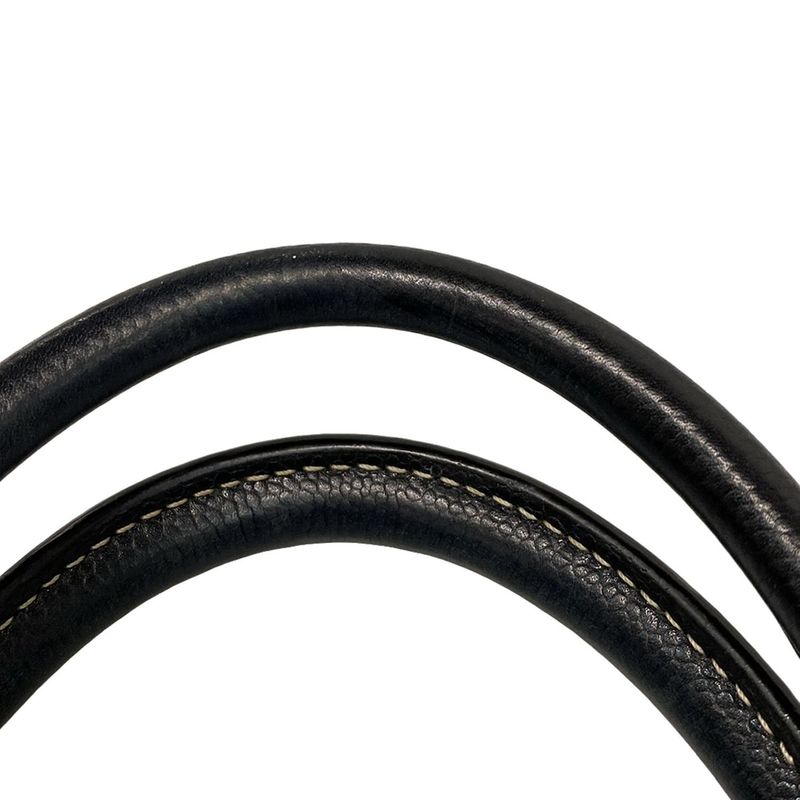 Chanel Tote Bag Cocos Travel Black×red×ivory Leather