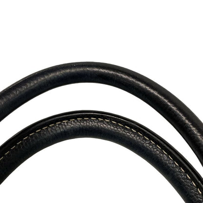 Chanel Tote Bag Cocos Travel Black×red×ivory Leather