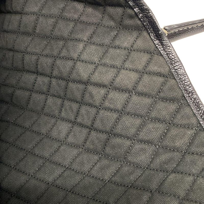 Chanel Tote Bag Cocos Travel Black×red×ivory Leather