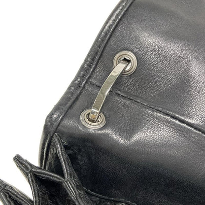 Dior/christian Dior Shoulder Bag Admit It Black Leather