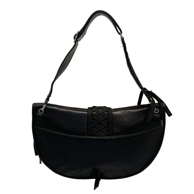 Dior/christian Dior Shoulder Bag Admit It Black Leather