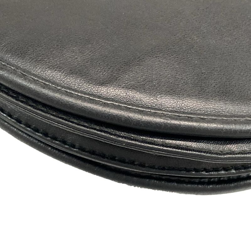 Dior/christian Dior Shoulder Bag Admit It Black Leather