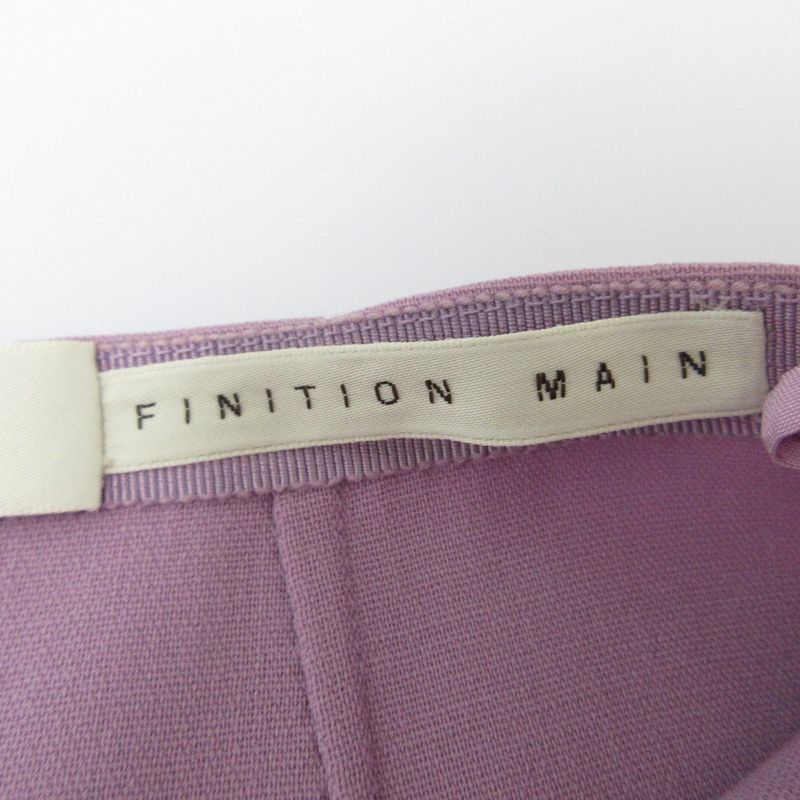 Celine Wool Stretch Knee-Length Flared Skirt Size 36 Purple Women's Used