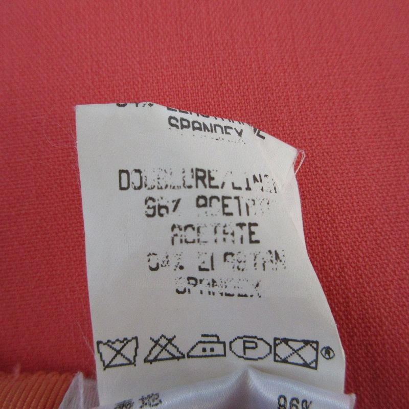 Celine Wool Stretch Tight Skirt Size 38 Pink Ladies Used