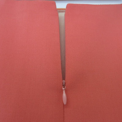 Celine Wool Stretch Tight Skirt Size 38 Pink Ladies Used