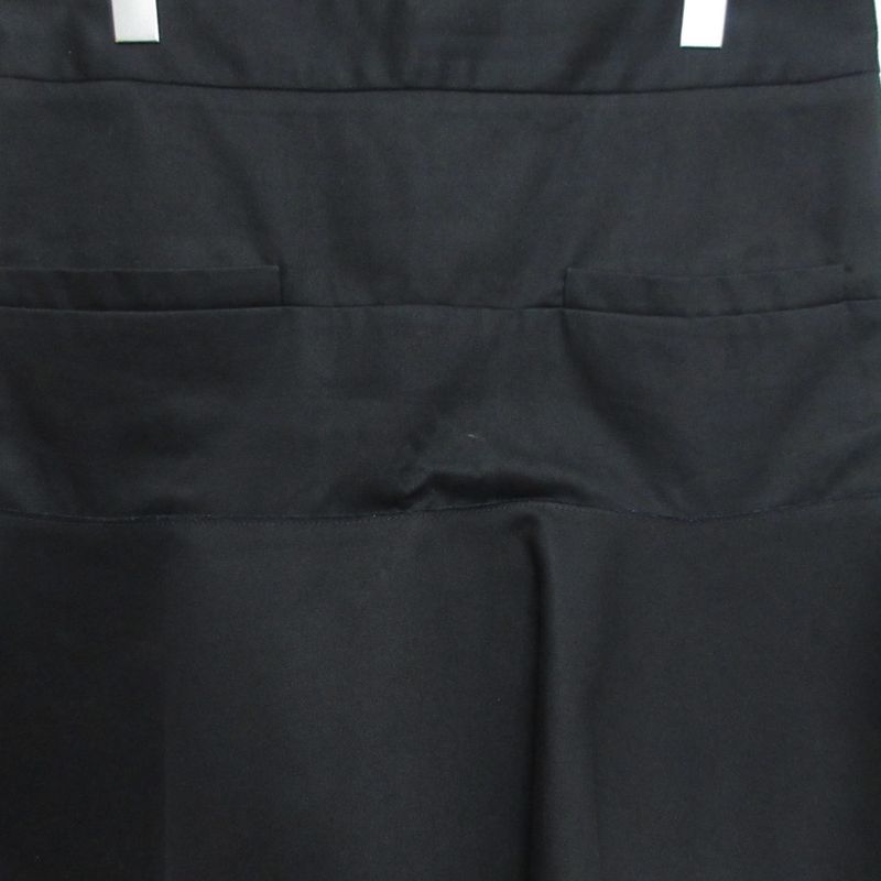 Good Celine Phoebe Period Hem Flared Mermaid Miniskirt Size 38 Black Women's