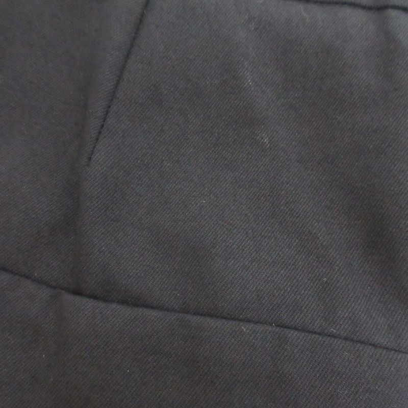 Good Celine Phoebe Period Hem Flared Mermaid Miniskirt Size 38 Black Women's