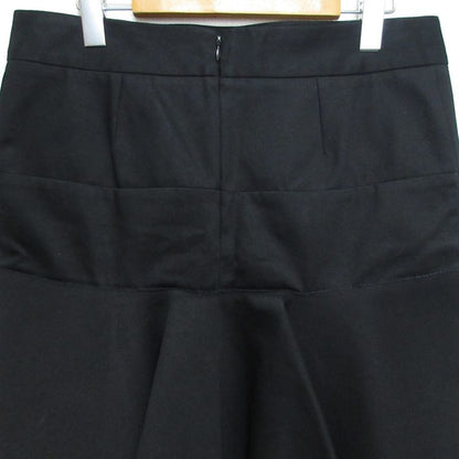 Good Celine Phoebe Period Hem Flared Mermaid Miniskirt Size 38 Black Women's