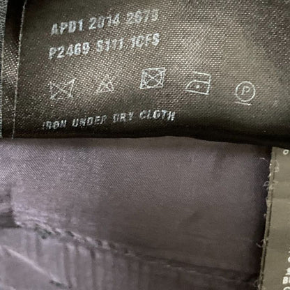 Prada Special Edition Special Edition Wool Stretch Slacks Pants Size 38s Black