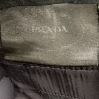 Prada Special Edition Special Edition Wool Stretch Slacks Pants Size 38s Black