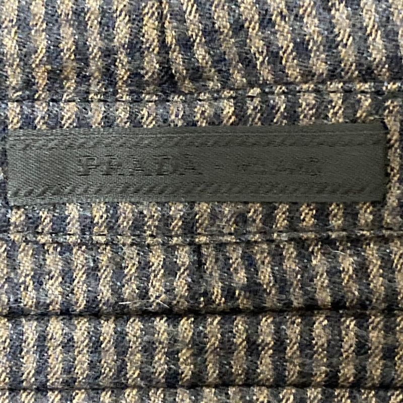 Prada Special Edition Special Edition Wool Stretch Slacks Pants Size 38s Black