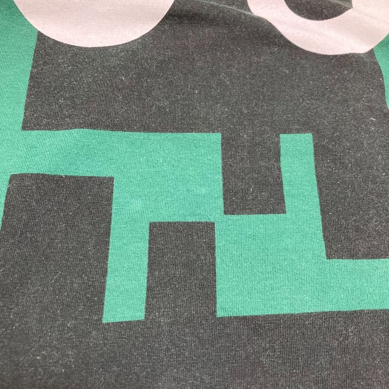 Good Fendi Monster Print Kids T-Shirt Size 10a Green Kids Used