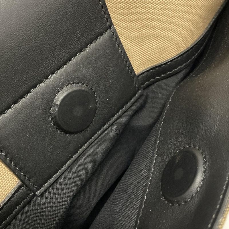 Fendi Handbag Beauty Mamma Bucket 7va478 Brown Beige And Black 3way Leather